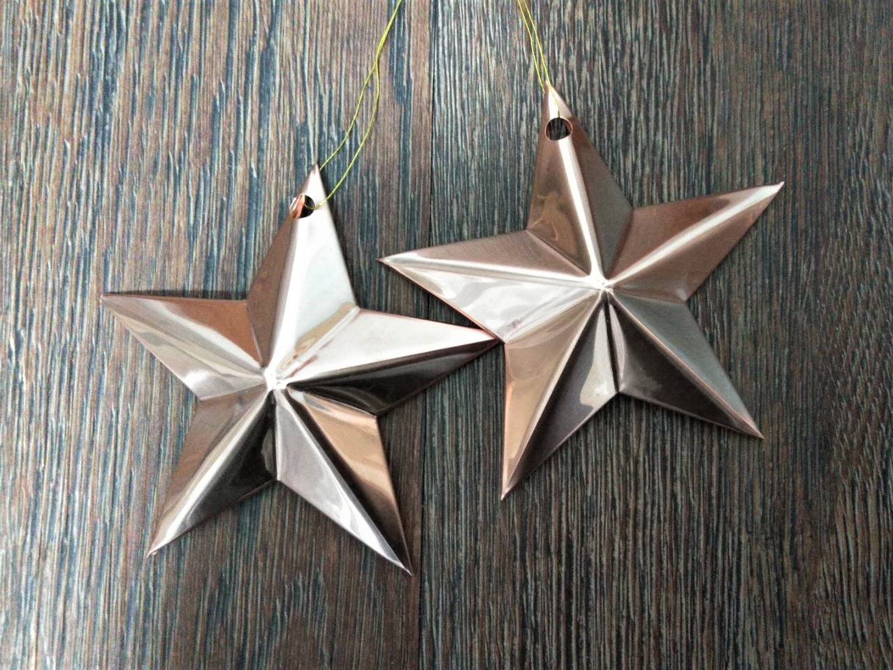 折り紙1枚で作る、立体的な星の作り方 | mamana